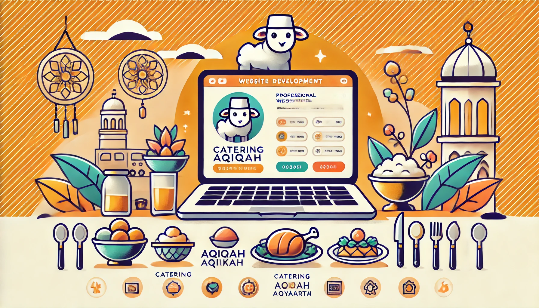 Jasa Pembuatan Website Catering Aqiqah di Jogja