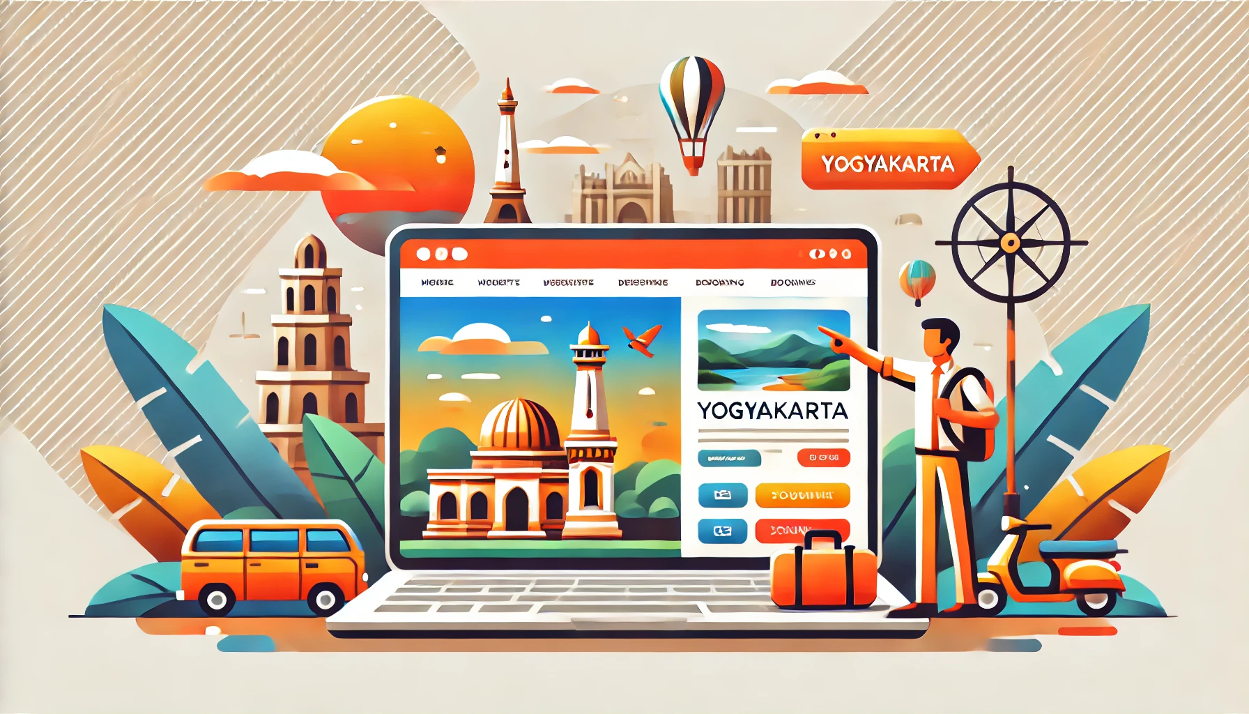 Jasa Pembuatan Website Untuk Tempat Wisata di Jogja