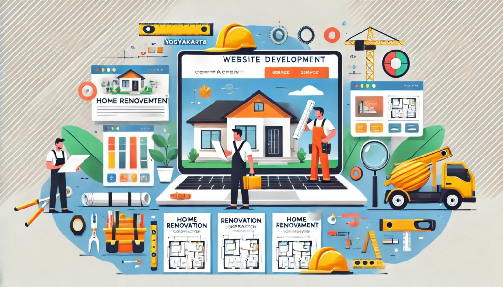 Jasa Pembuatan Website Kontraktor Renovasi Rumah di Jogja 8 pembuatan website untuk kontraktor renovasi rumah di Jogja