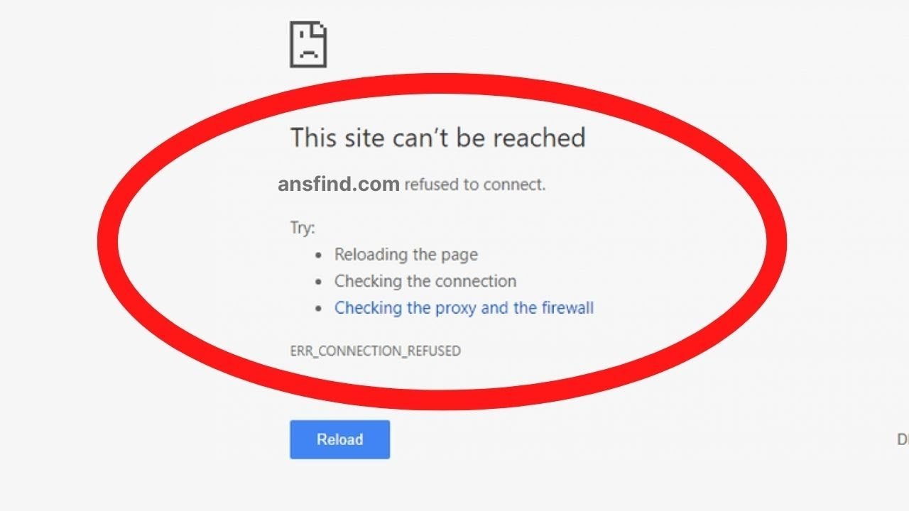 Arti "This Site Can’t Be Reached" dan Cara Mengatasinya